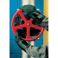 SHOWA Best Glove 812-10 SHOWA Best Glove Size 10 Cannonball Fully Coated PVC Knit Glove With 12\" Gauntlet Cuff